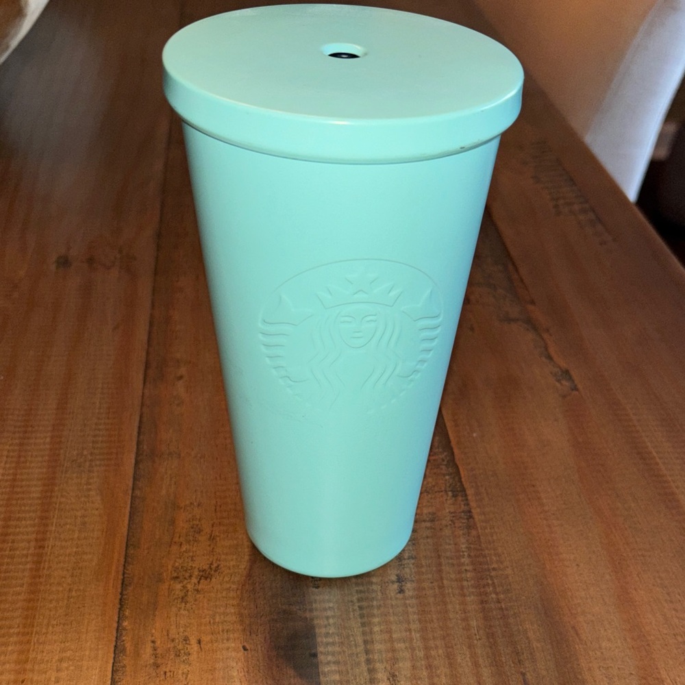 Starbucks Aqua Tumbler double wall 16 oz
